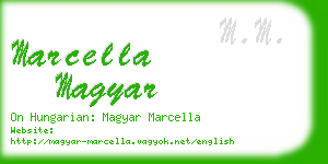 marcella magyar business card